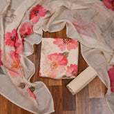 Burberry Off-white Unstitched Suit